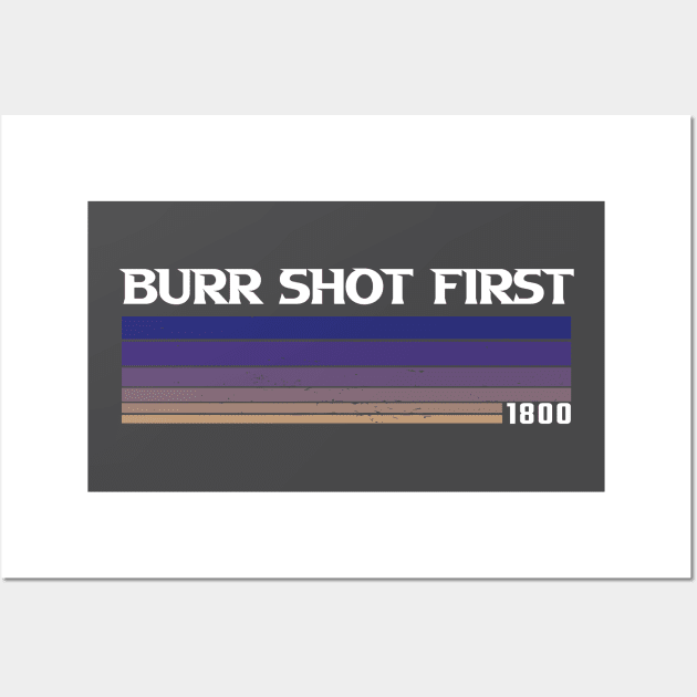 Retro Burr Shot First 1800 Wall Art by Dotty42